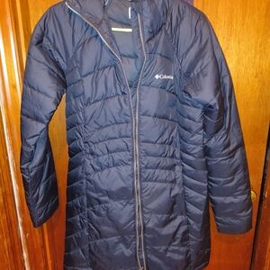Columbia Black Puffer Coat